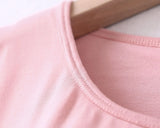 2PCS Pajamas Set Female Modal Nightwear Summer Casual Soft Sleepwear Bathrobe Summer Short Sleep Set With Breast Pad Homewear