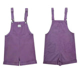 HI-FASHION Summer Vintage Purple Jean Jumpsuit Women Cotton Wide Legs Bib Female Overalls Woman Personality Denim Rompers