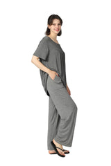 PLSU SIZE 3XL 4XL 5XL 6XL 7XL Women Pajamas Set Nightwear Casual Soft Sleepwear Elastic Cotton Sleep Set Home Clothes Negligee
