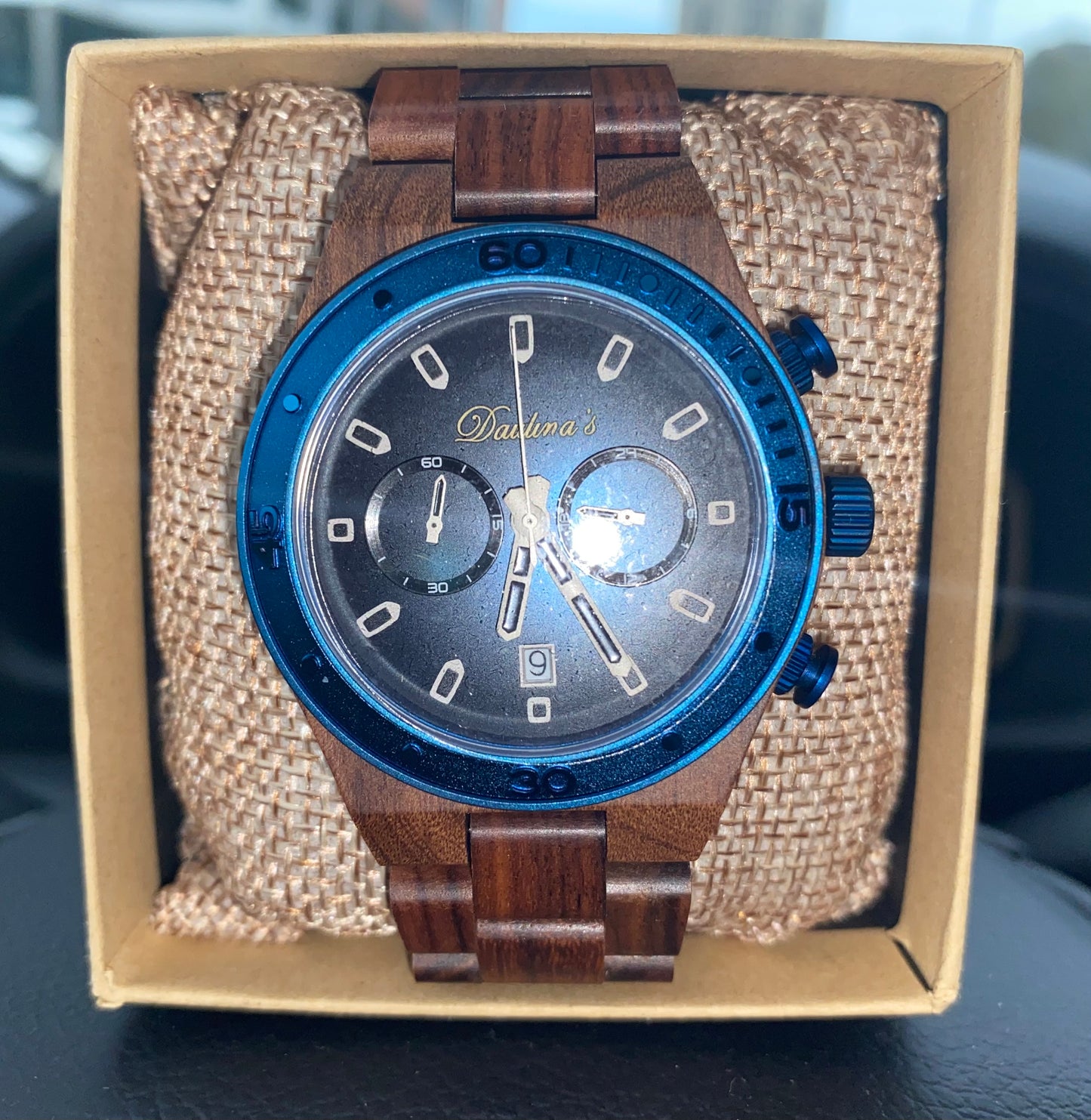 Custom genuine wood watches