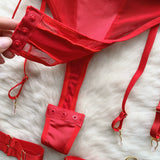 CHILLGIO Women Sexy Push Up Bodysuits Lingerie One Piece Bodycon Combination Catsuits Erotic Fashion Transparent Strappy Rompers