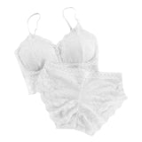 Silk Bralette Underwear Bralette Panty Set Lingerie Set For Women Bra Panty 2 Piece Lingerie Set Plus Size Female Underwear