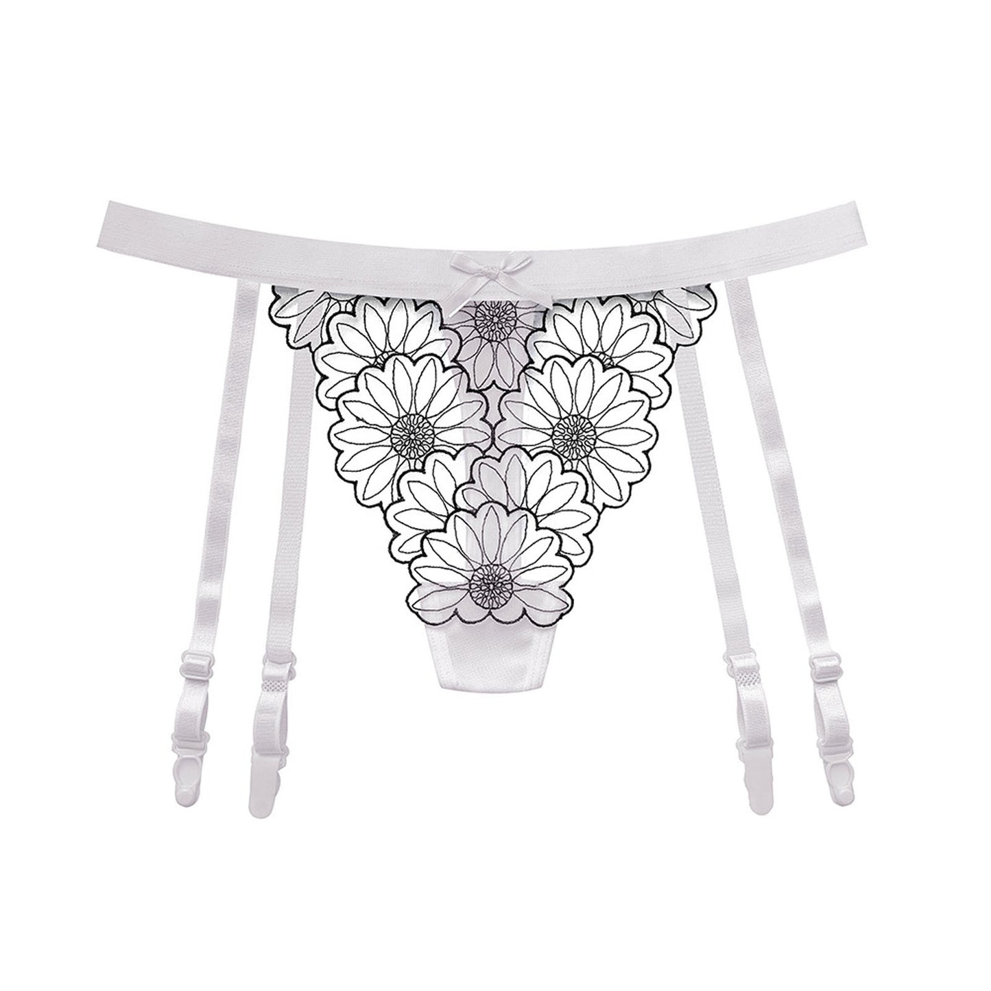 Women Underwear Thongs Lace Bikini Panties G String Thong Ladie Garter Belt Underwear Thong Women'S Seamless Underwear