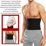 Mens Body Shaper Abdomen Reducer Fitness Sweat Trimmer Belt Suana Waist Trainer Belly Slim Shapewear Burn Fat Corset Weight Loss