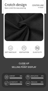 Shapewear Control Pants for Men Fitness Waist Trainer Corset Body Shaper Padded Panties Slimmer Thigh Breathable Slimmer Waist