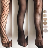 Women's Long Hollow Out Stocking Sexy Pantyhose Black Women Tights Fishnet Stockings Club Party Hosiery Female Long Stockings