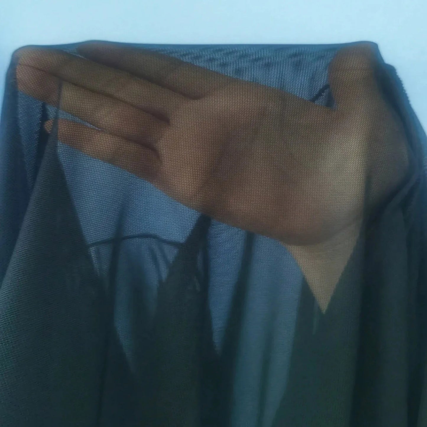 Black Ruffle Trim Sheer Beach Skirt Mesh Cover Up Skirt Beach Wrap Bikini Shiny Wraps Tassel Cover Ups for Swimwear Swimsuit