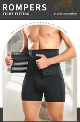 Shapewear Control Pants for Men Fitness Waist Trainer Corset Body Shaper Padded Panties Slimmer Thigh Breathable Slimmer Waist