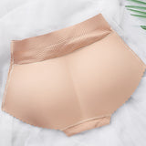 Women's Push-Up Boyshort Lifting Hips Body-sculpting Buttocks Underpants Shaping Seamless Panties Solid Color Traceless Panties
