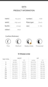 Shapewear Control Pants for Men Fitness Waist Trainer Corset Body Shaper Padded Panties Slimmer Thigh Breathable Slimmer Waist