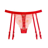 Women Underwear Thongs Lace Bikini Panties G String Thong Ladie Garter Belt Underwear Thong Women'S Seamless Underwear