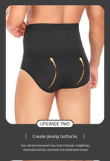 Shapewear Control Pants for Men Fitness Waist Trainer Corset Body Shaper Padded Panties Slimmer Thigh Breathable Slimmer Waist