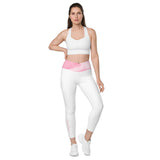 Crossover leggings with pockets