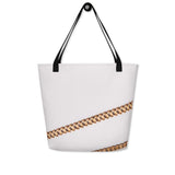 Cuban Link Large Tote Bag