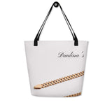 Cuban Link Large Tote Bag