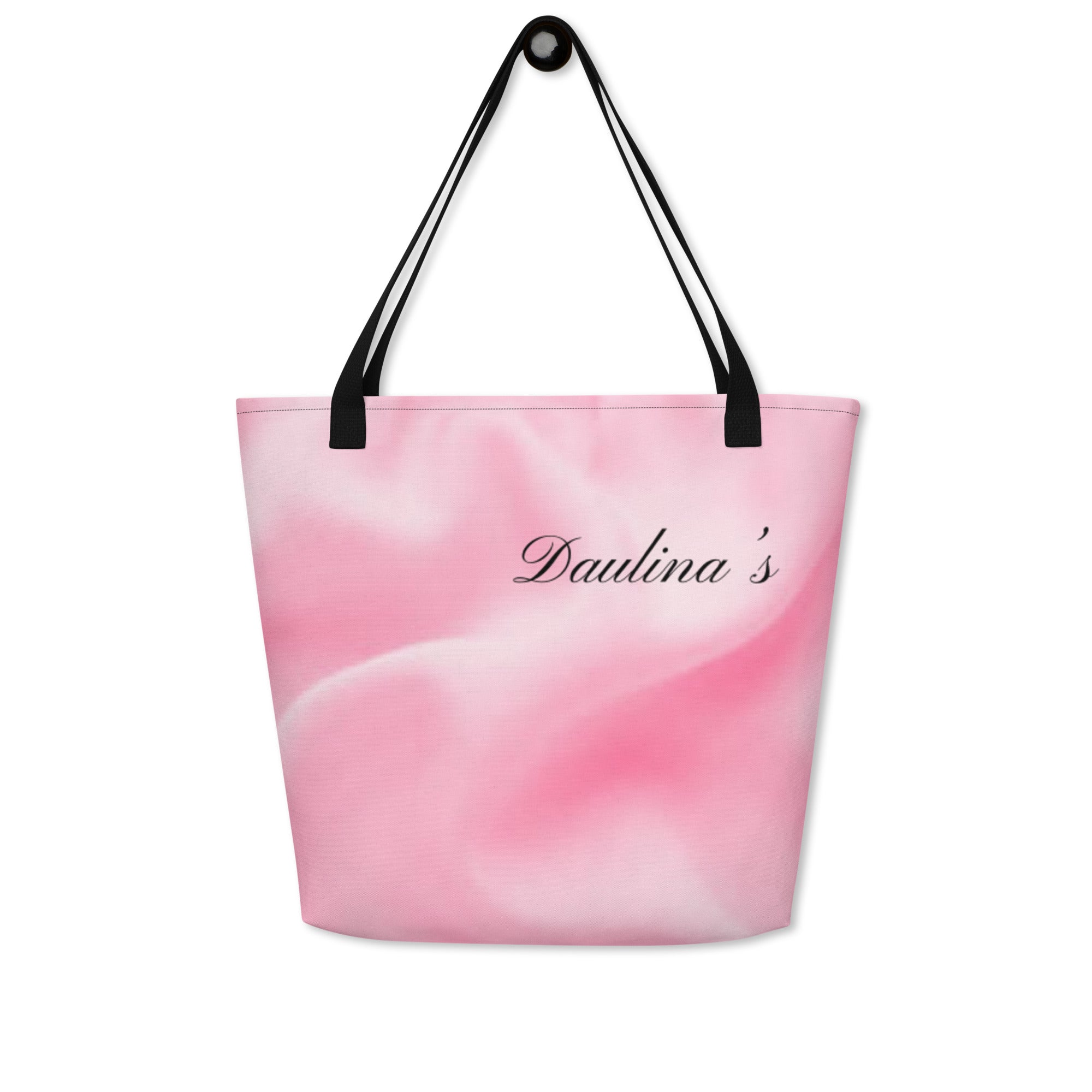 Pink Tote Bag