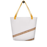 Cuban Link Large Tote Bag