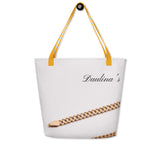 Cuban Link Large Tote Bag