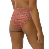 high-waisted bikini bottom