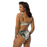 Jungle high-waisted bikini