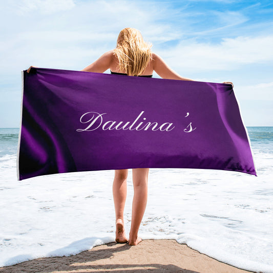 Purple Towel