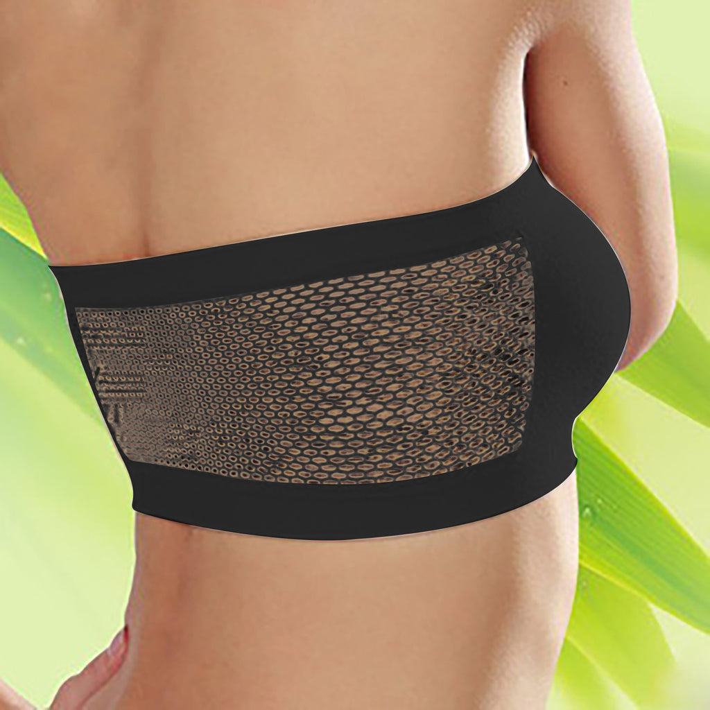 Breathable Sports Bras Women Tube Tops  Solid Color Hollow Out Sports Underwear Gym Running Fitness Sports Tops Bralette