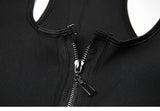Mens Waist Trainer Vest Slimming Body Shaper Compression Shirt Workout Tank Top Shapewear Fitness Undershirt Fat Burn Sauna Suit