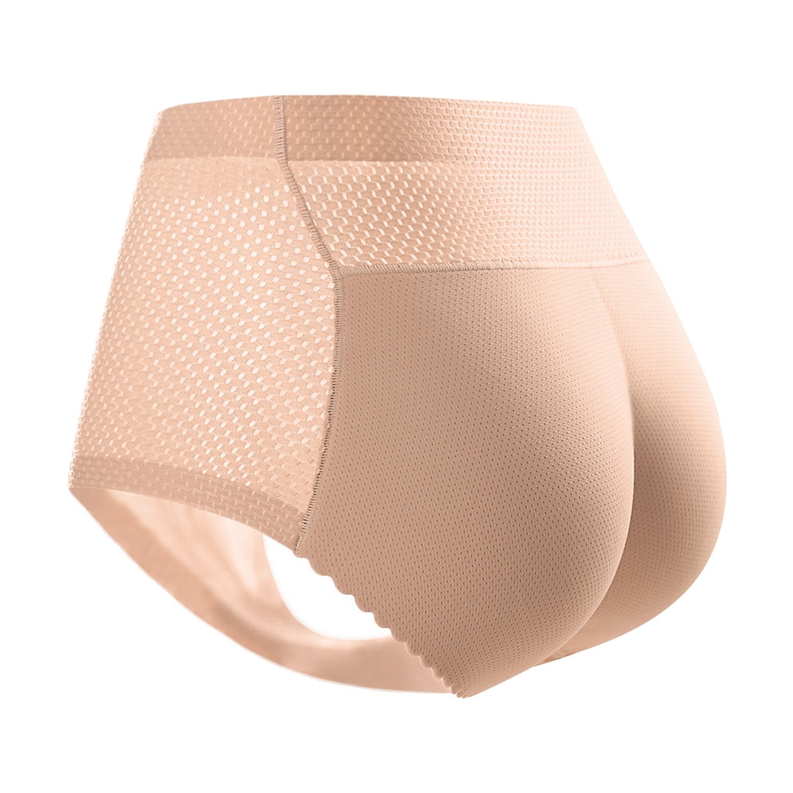 Women's Push-Up Boyshort Lifting Hips Body-sculpting Buttocks Underpants Shaping  Seamless Panties Solid Color Traceless Panties