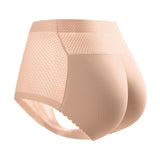 Women's Push-Up Boyshort Lifting Hips Body-sculpting Buttocks Underpants Shaping  Seamless Panties Solid Color Traceless Panties