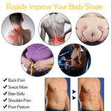 Mens Waist Trainer Vest Slimming Body Shaper Compression Shirt Workout Tank Top Shapewear Fitness Undershirt Fat Burn Sauna Suit
