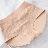 Women's Push-Up Boyshort Lifting Hips Body-sculpting Buttocks Underpants Shaping  Seamless Panties Solid Color Traceless Panties