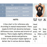 Women's Sexy Mesh Bodysuit Slim Steel Ring Fishbone Corset Top See Through Halter Teddy Plus Size Sexy Lingerie For Women 2024