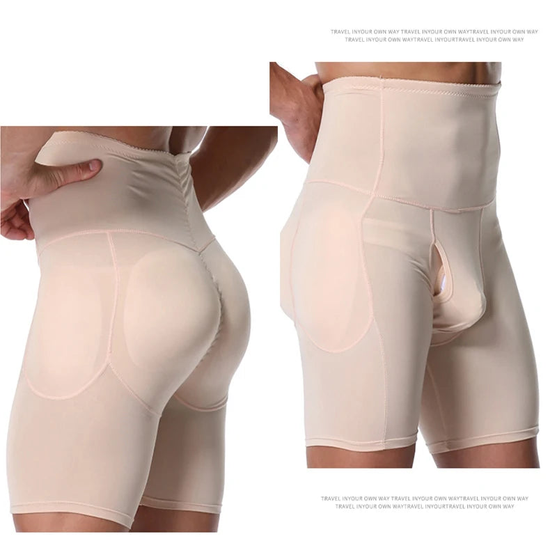 Men Padded Boxer Underwear