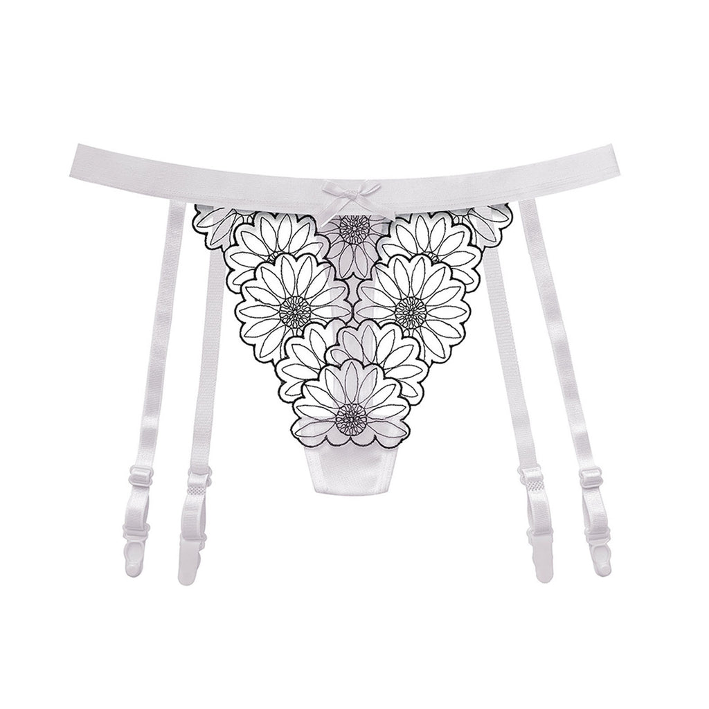 Women Underwear Thongs Lace Bikini Panties G String Thong Ladie Garter Belt Underwear Thong Women'S Seamless Underwear