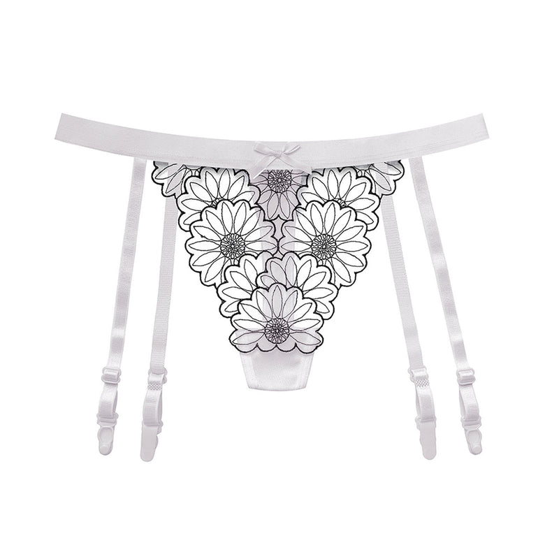 Women Underwear Thongs Lace Bikini Panties G String Thong Ladie Garter Belt Underwear Thong Women'S Seamless Underwear