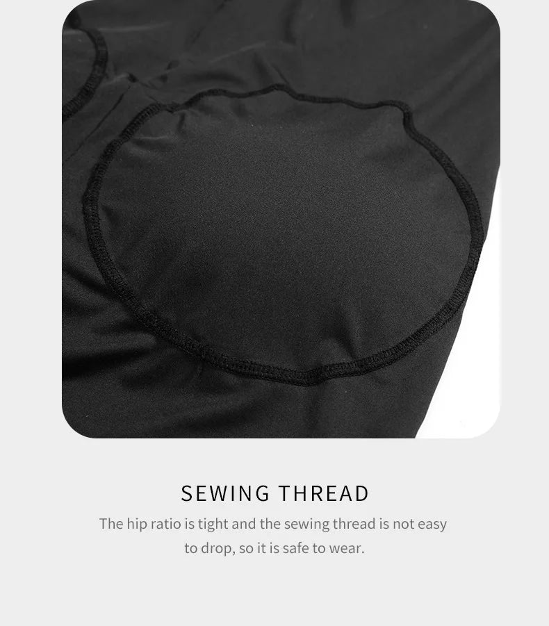 Shapewear Control Pants for Men Fitness Waist Trainer Corset Body Shaper Padded Panties Slimmer Thigh Breathable Slimmer Waist