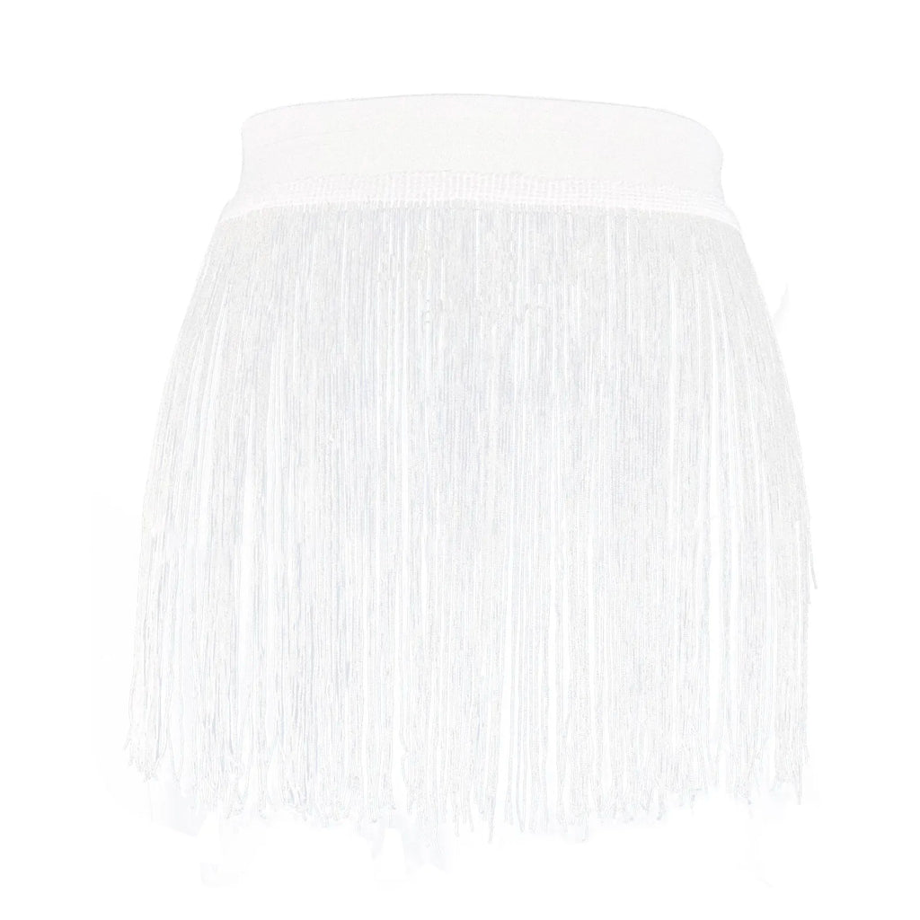 Women's Beach Tassel Skirt Solid Bikini Summer Vacation Swimsuit Solid Cover Up Skirt Swimsuit For Women Bathing Suit Beachwear