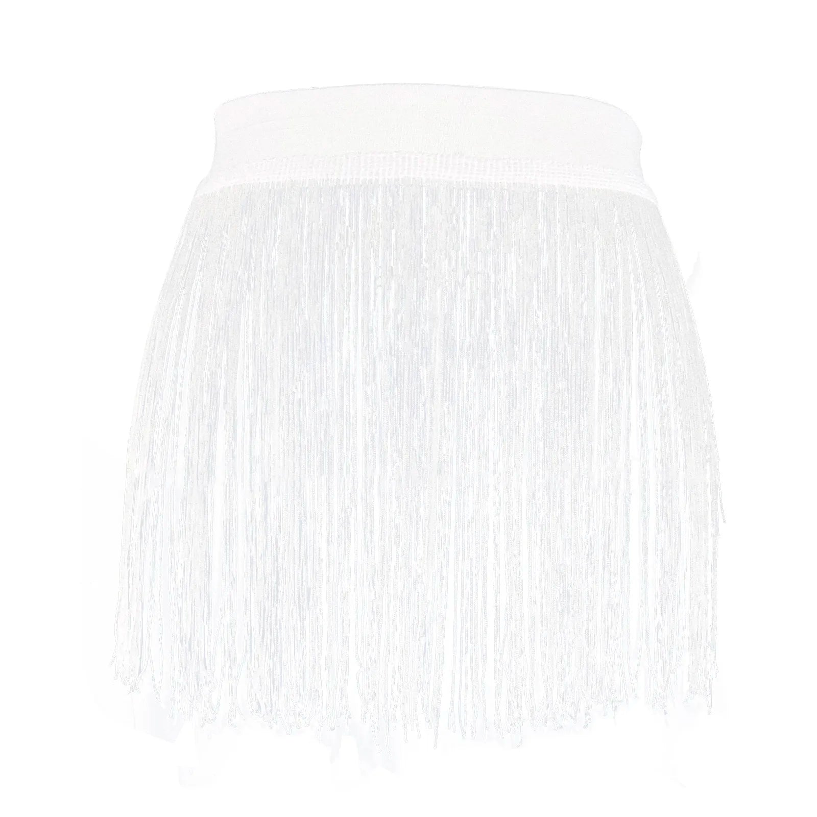 Women's Beach Tassel Skirt Solid Bikini Summer Vacation Swimsuit Solid Cover Up Skirt Swimsuit For Women Bathing Suit Beachwear