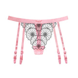 Women Underwear Thongs Lace Bikini Panties G String Thong Ladie Garter Belt Underwear Thong Women'S Seamless Underwear