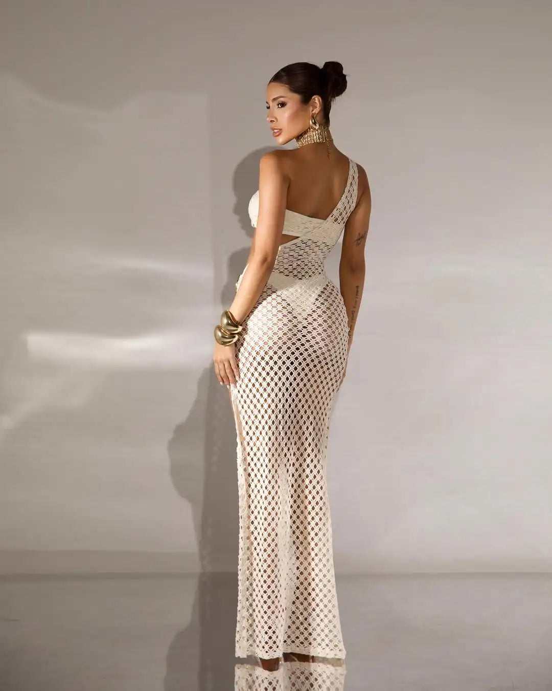 3 Pieces Bikini 2025 Sexy Women Swimsuits Female Swimwear Solid Mesh Bikini Set Biquini Swimming Suit Bathing Suit Beachwear