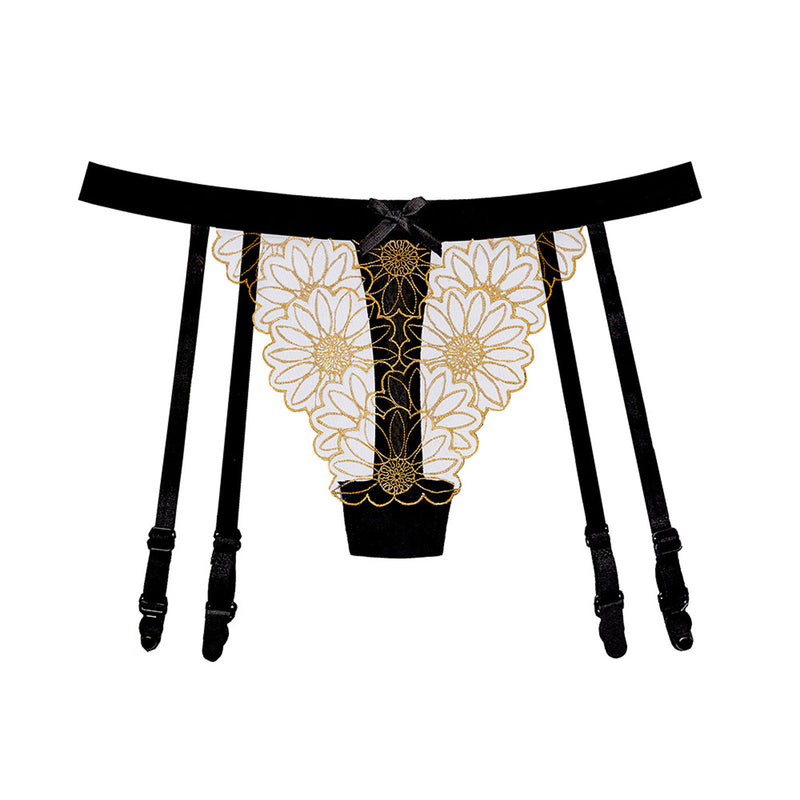 Women Underwear Thongs Lace Bikini Panties G String Thong Ladie Garter Belt Underwear Thong Women'S Seamless Underwear