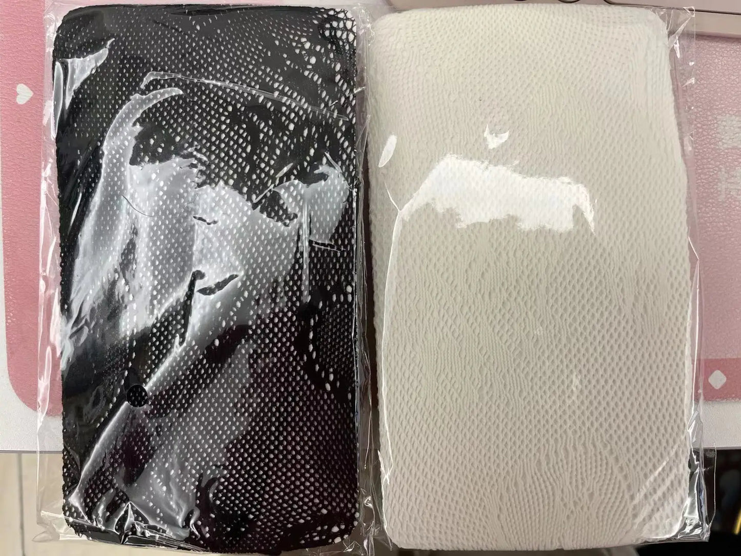 Women's Jk Tie Lace Fishnet Stockings Irregular Split-toe Calf Socks Middle Tube Socks Straps Summer Sexy Long Japanese Socks