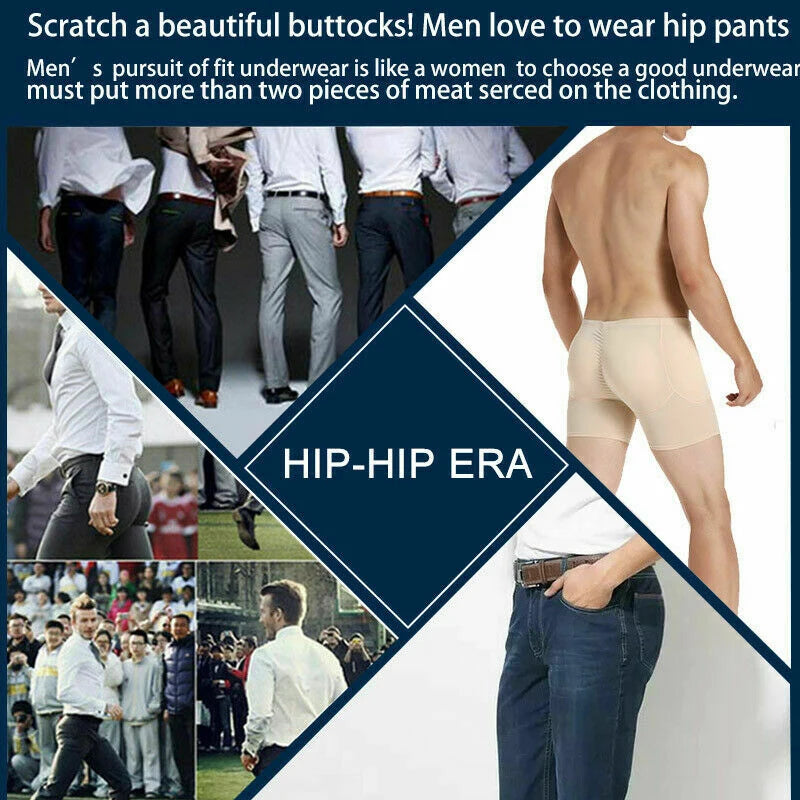 Men Padded Boxer Underwear