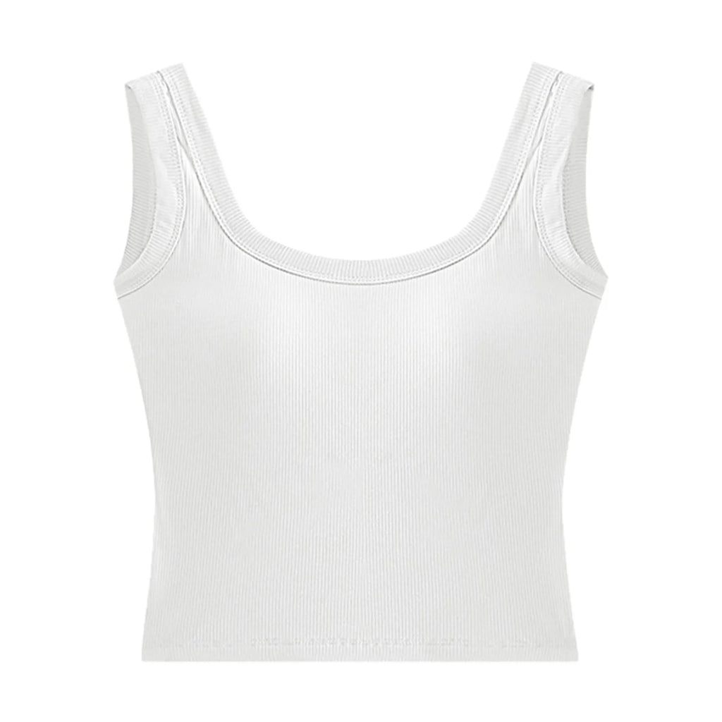 Loose Camisoles Tops Adjustable Spaghetti Strap Push Up Detached Padded Bra Tank Tops Backless Slimming Temperament Wear