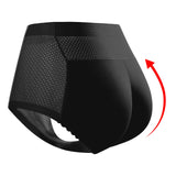 Women's Push-Up Boyshort Lifting Hips Body-sculpting Buttocks Underpants Shaping  Seamless Panties Solid Color Traceless Panties