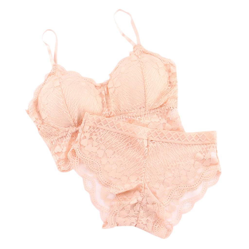 Silk Bralette Underwear Bralette Panty Set Lingerie Set For Women Bra Panty 2 Piece Lingerie Set Plus Size Female Underwear