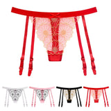 Women Underwear Thongs Lace Bikini Panties G String Thong Ladie Garter Belt Underwear Thong Women'S Seamless Underwear