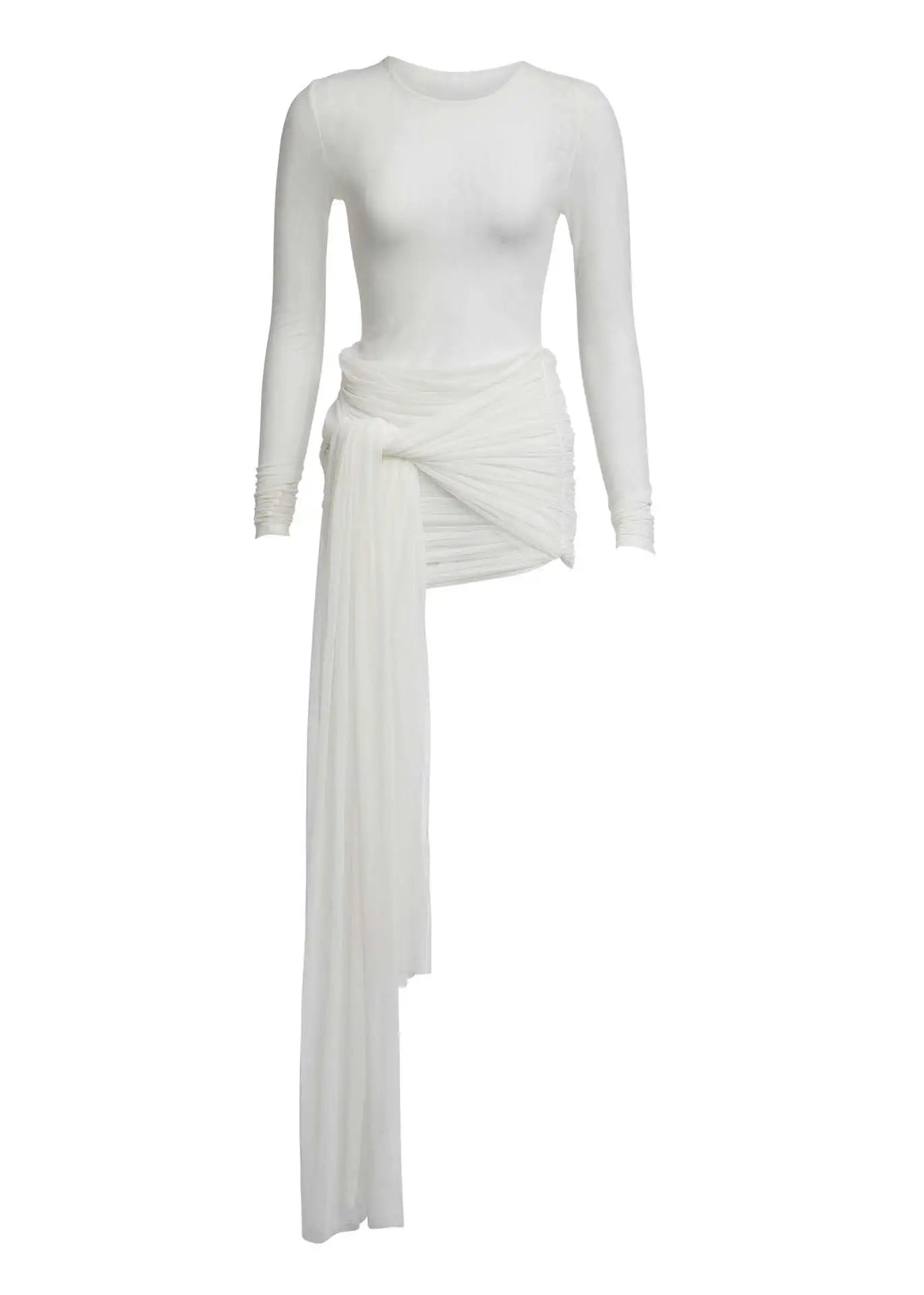 2025 new 1 Piece Cover-Ups Bikinis Sexy Women Swimsuits Swimwear Female White Bikini Set Bathing Suit Swimming Suits Mesh Dress