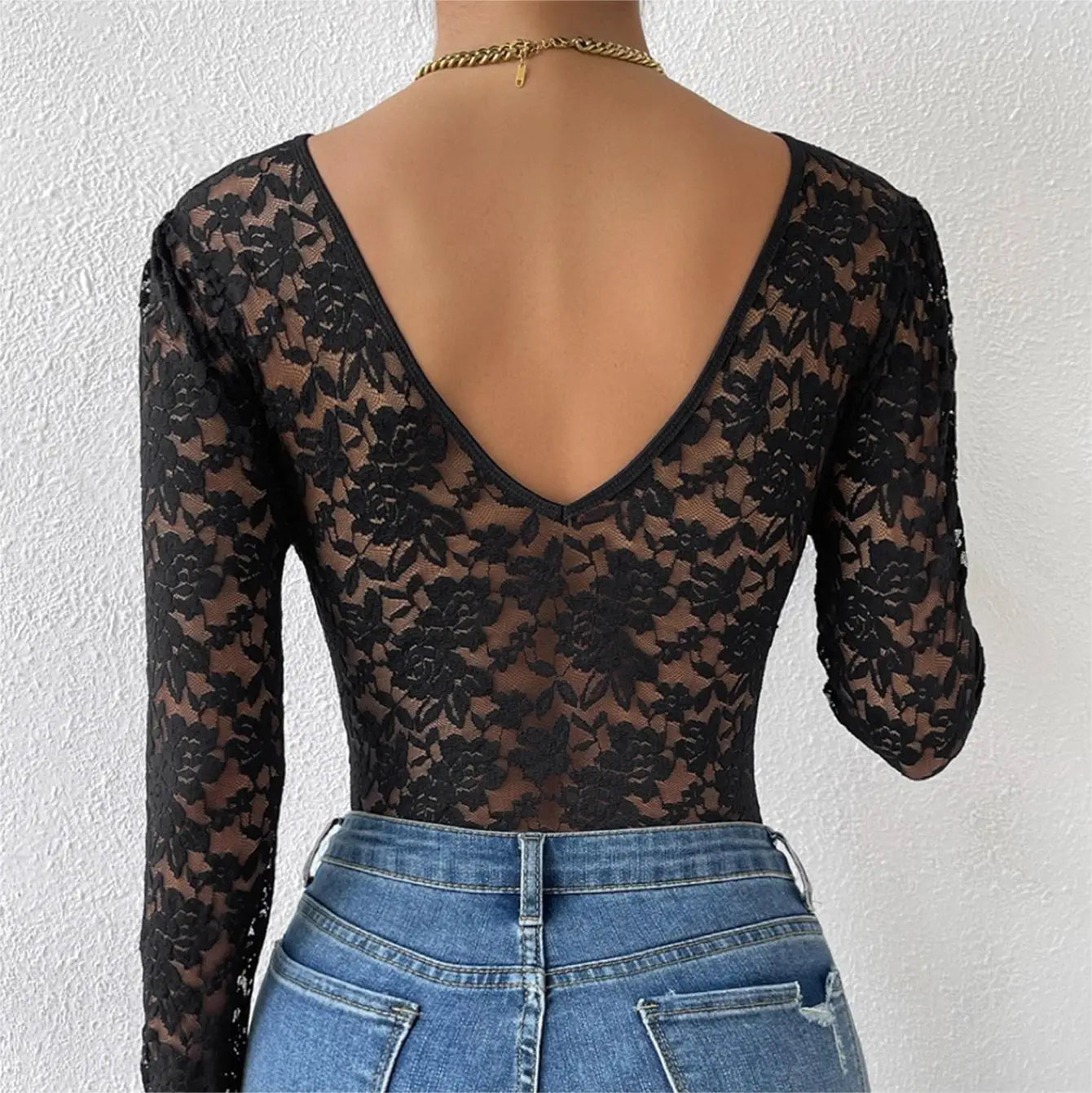 Womens Elegant Floral lace Shaping Bodysuit Sexy Scallop Trim V Neck Slimming Body Shaper Slim Night Club Party Leotards Tops