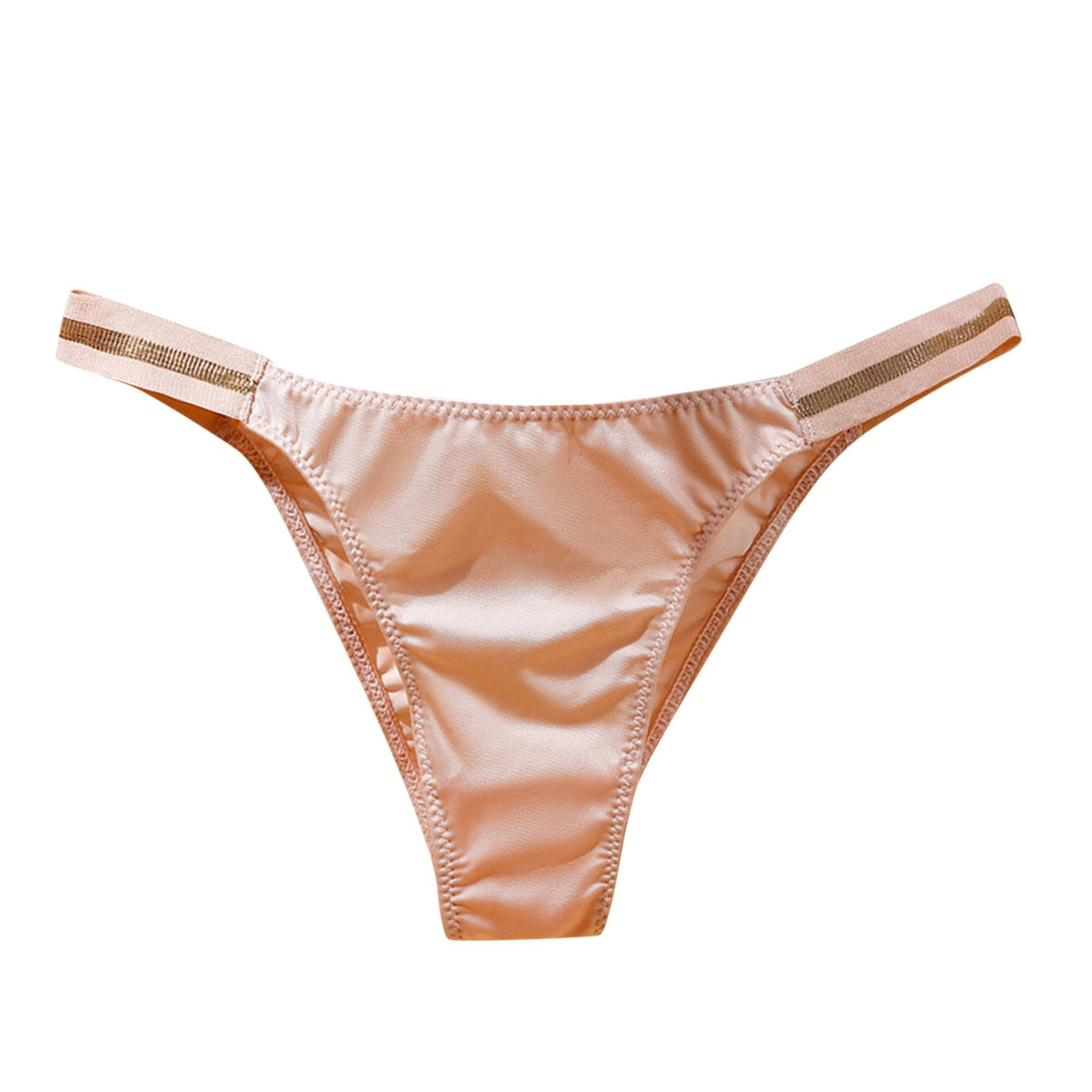 Sexy Lingerie For Women Seamless Panties Mid Waist Ice Silk Hip Lifting Briefs Without Feeling Cotton Crotch Panties Ropa Mujer